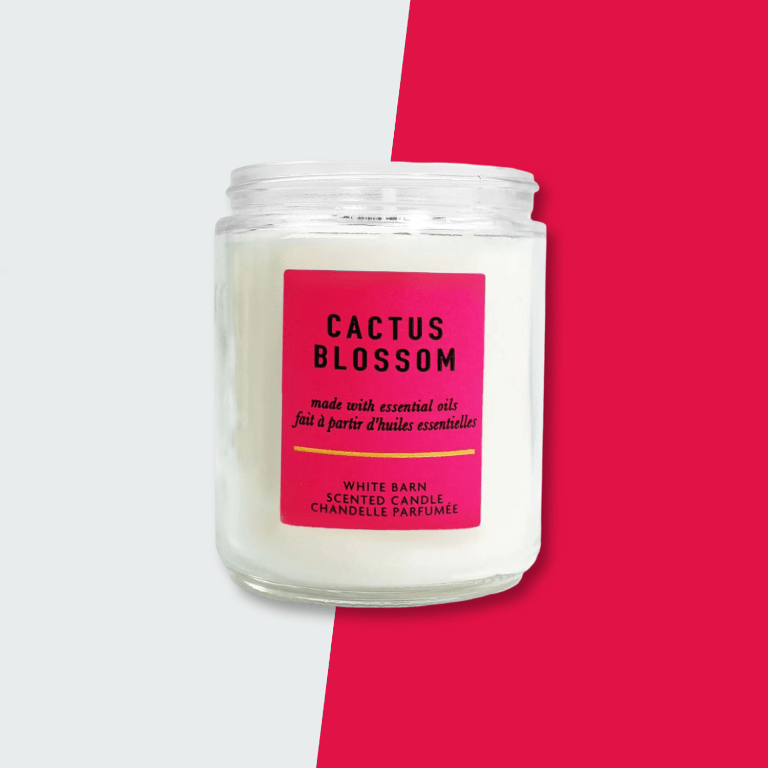 Bath & Body Works White Barn Cactus Blossom Scented Candle | My Perfume Shop