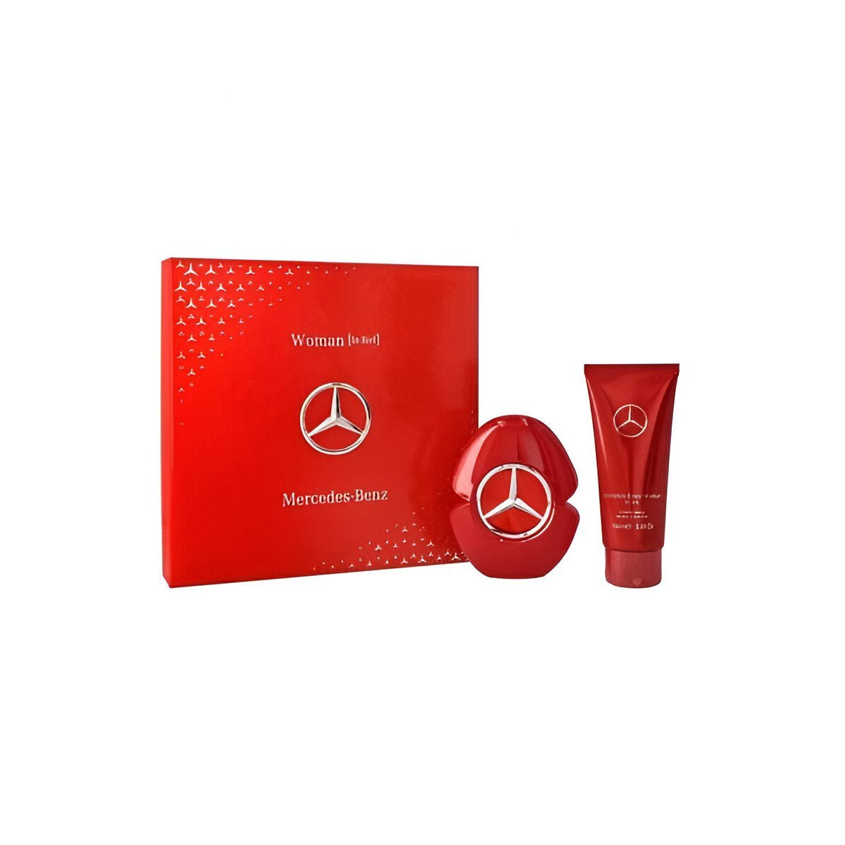 Mercedes Benz Woman in Red EDP Body Lotion Set | My Perfume Shop