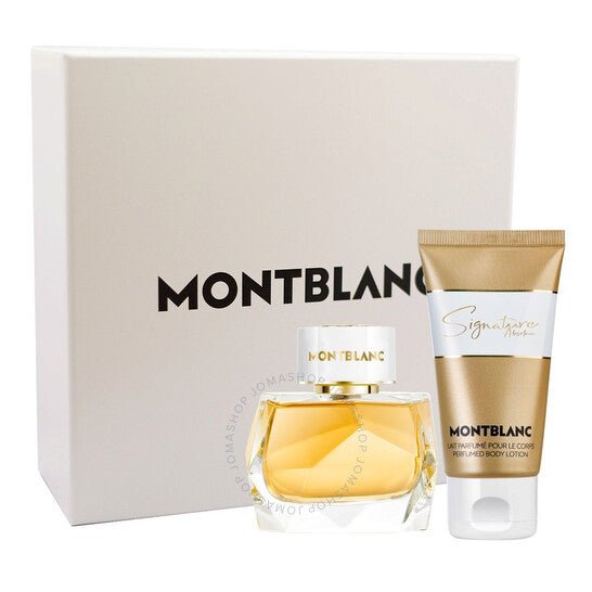 Mont Blanc Signature Absolue EDP & Body Lotion Set For Women | My Perfume Shop