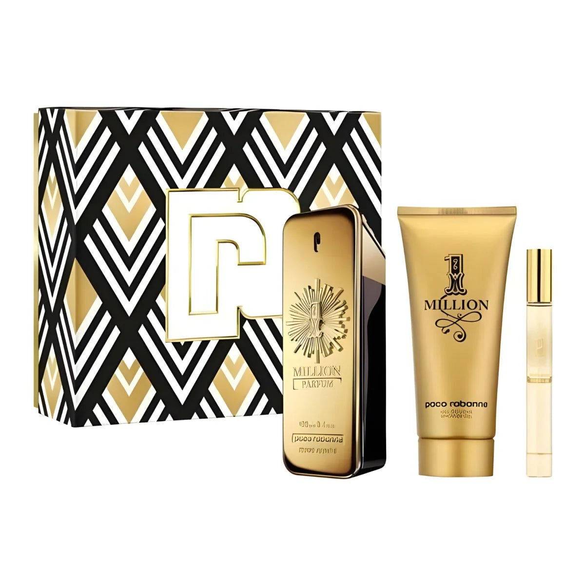 Paco Rabanne 1 Million Parfum EDP Travel Spray Shower Gel Set | My Perfume Shop