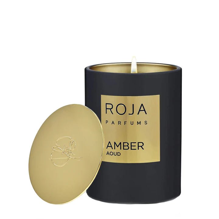 Roja Parfums Amber Aoud Candle | My Perfume Shop