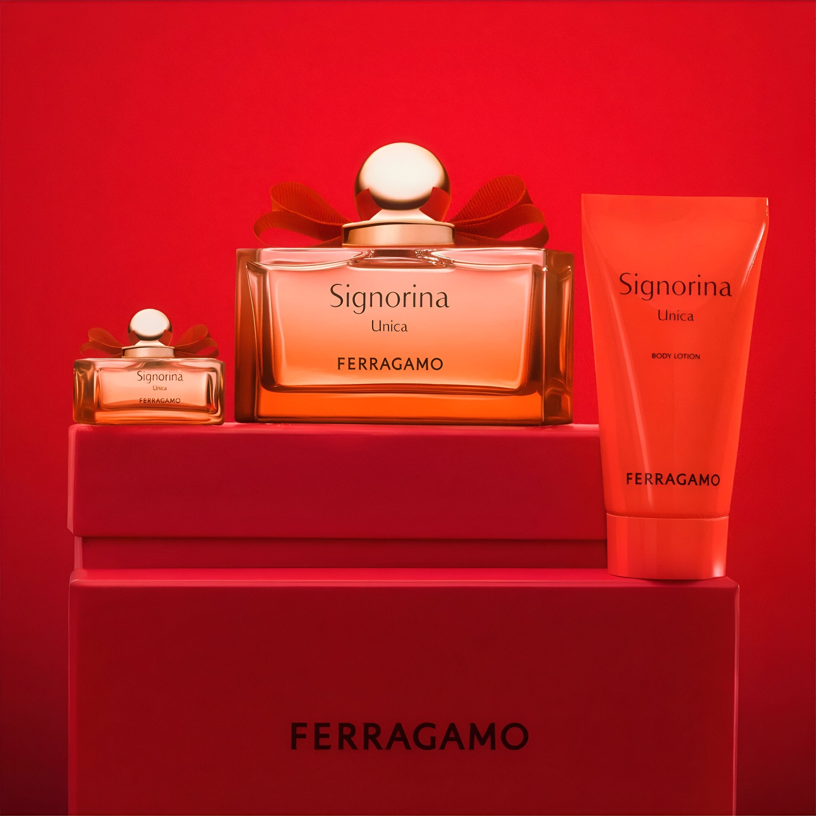 Salvatore Ferragamo Signorina Unica EDP Body Lotion Set for Women | My Perfume Shop