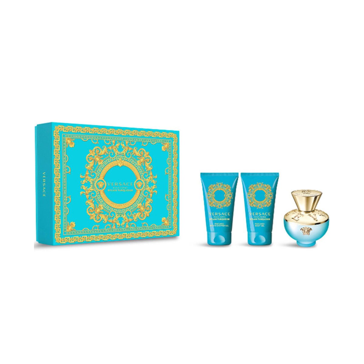 Versace Dylan Turquoise Pour Femme Body Essentials Set | My Perfume Shop