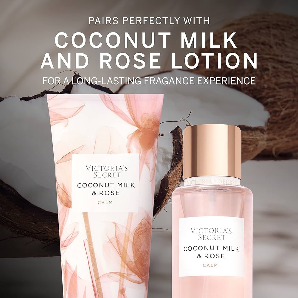 Victoria's Secret Coconut Milk & Rose Calm Body Mist | My Perfume Shop