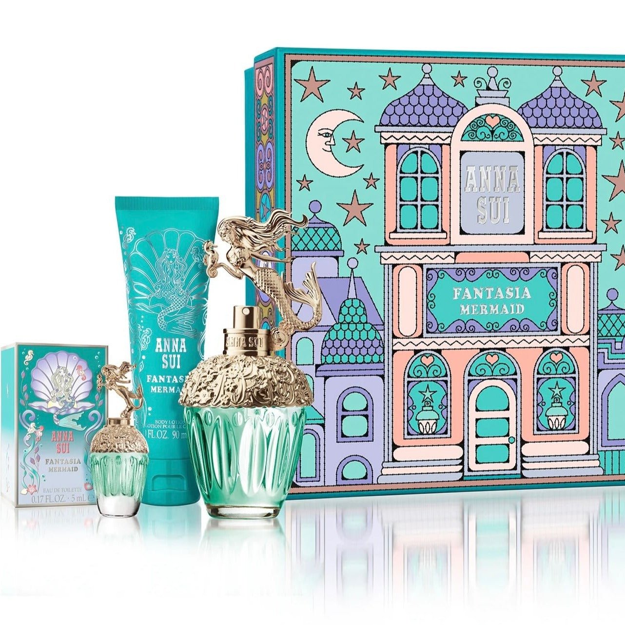 Anna Sui Fantasia Mermaid EDT Body Lotion Set | My Perfume Shop