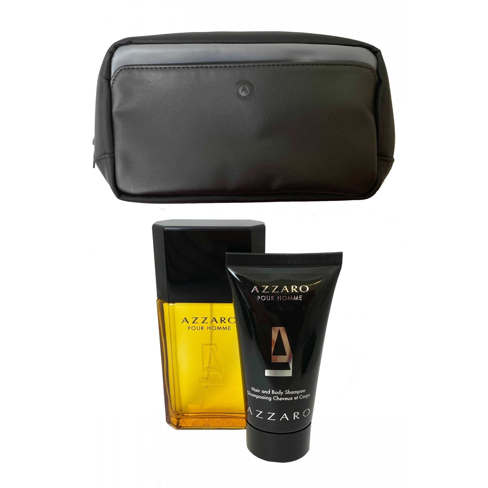 Azzaro Pour Homme EDT Hair & Body Shampoo Travel Set | My Perfume Shop