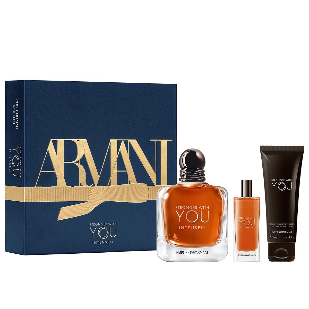 Giorgio Armani Stronger With You Intensely EDP Gift Set | My Perfume Shop