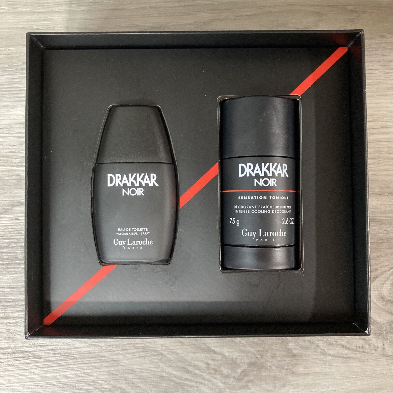 Guy Laroche Drakkar Noir EDT Deodorant Stick Travel Set | My Perfume Shop