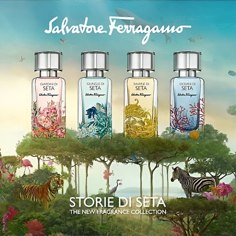 Salvatore Ferragamo Storie di Seta Duo Roller Set | My Perfume Shop